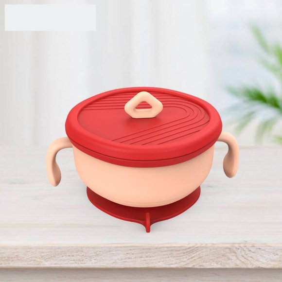 Non Spill Bpa Free Suction Eating Food Insulated Feeding Silicone Baby Bowl - Picture 8 of 14